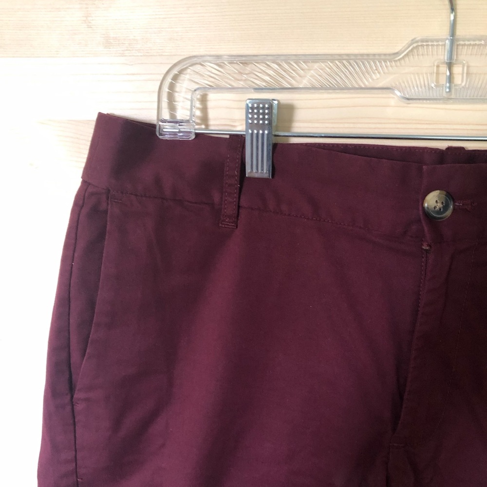 J. Crew Factory Effortless slim crop chino pant